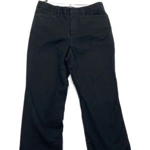 Gap Stretch Pants Women's Size 2 Regular  Classic Fit Bootcut Black Wash